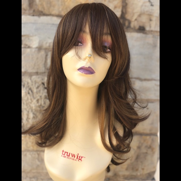 Skin top Ginger Copper brown Wig main image 10